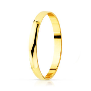 18K ALIANZA ORO AMARILLO LISA BRILLO. ANCHO: 2 MM