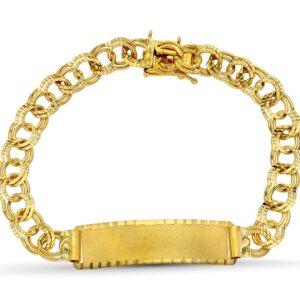 18K ESCLAVA ORO AMARILLO HUNGARA 21CM 6 MM