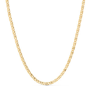 18K CADENA ORO AMARILLO CHOKER TIPO ANCLA 32 6 CM CIERRE REASA. ANCHO: 2,8MM