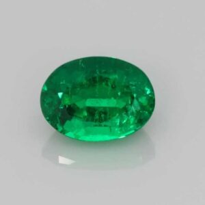 EMERALD OVAL DEEP GREEN