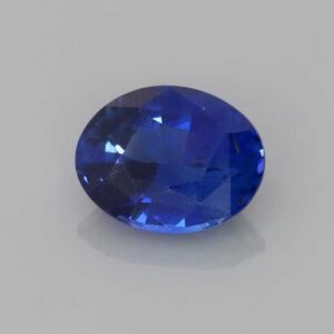 SAPPHIRE OVAL VIVID BLUE