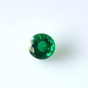 EMERALD ROUND VIVID GREEN