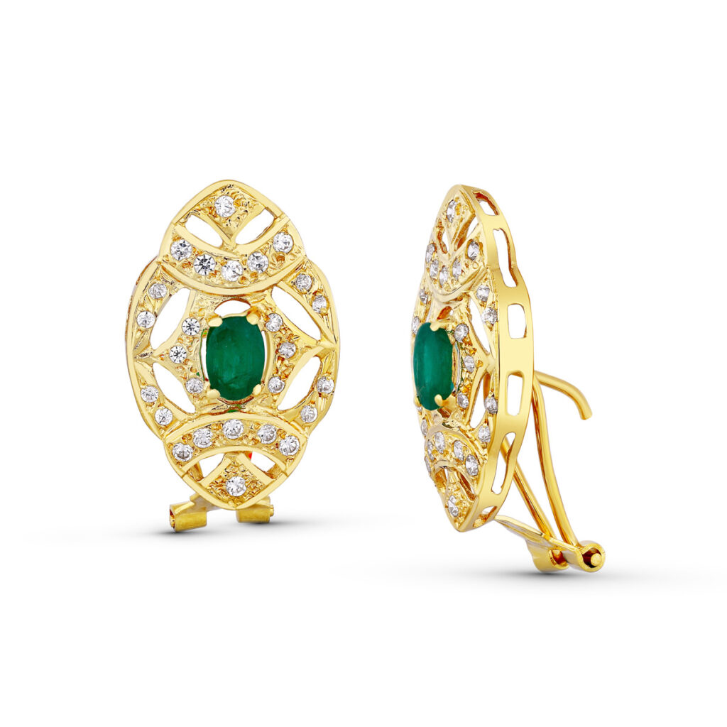 pendientes de oro de mujer